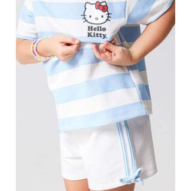 Imagem de Conjunto Infantil Listrado Hello Kitty Tam 4 a 10 Off -16021 - Sanrio,