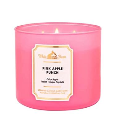 Imagem de Bath & Body Works, Vela de 3 pavios White Barn com leos essenciais - 411 g - Aromas de ma rosa e melo beijado ao sol