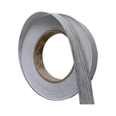 Imagem de Fita De Borda De PVC Brilhante 10m X 2cm Pré-colada Para Móveis De Mad