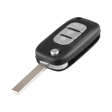 Imagem de Capa De Chave Remota Flip KEYYOU Para Renault Clio Kangoo Master Twing