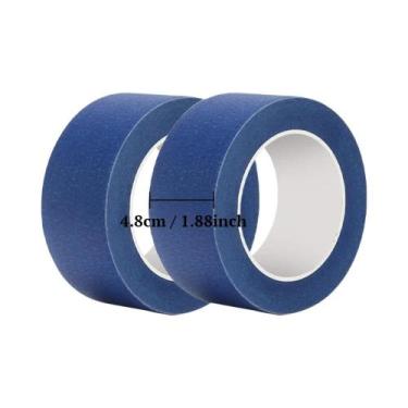 Imagem de Fita Adesiva Azul Aprimorada Para Mascaramento, Sem Resíduos, Fácil Re