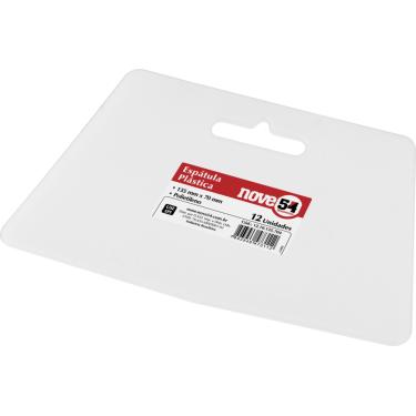 Imagem de Espátula plástica 135x70mm para massa Nove54