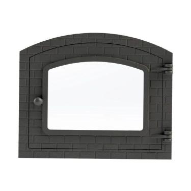 Imagem de Porta Forno Ferro Fundido Com Vidro Libaneza Colonial G