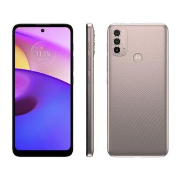 Imagem de Smartphone Motorola Moto E40 64GB 4GB RAM Tela 6,5” Câm. Tripla + Selfie 8MP-Unissex