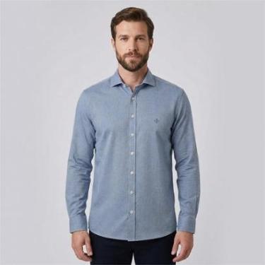 Imagem de Camisa Dudalina Slim Oxford Lisa Masculino-Masculino