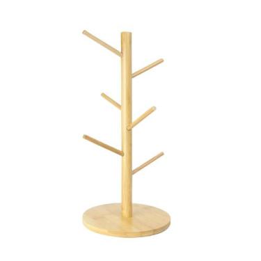 Imagem de Suporte para xícaras de bambu 34cm - CASITA