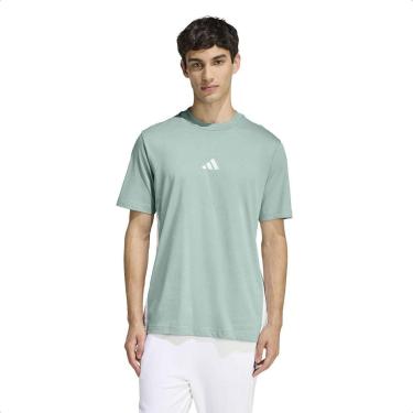 Imagem de Camiseta Adidas Malha Simples Essentials Três Listras-Masculino