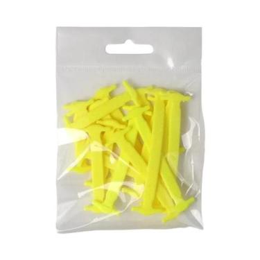 Imagem de Cadarços De Silicone Unissex 16 Peças: Elásticos Rápidos Sem Amarrar P