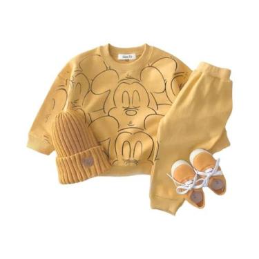 Imagem de Conjunto De Verão Para Bebê Menino E Menina Com Camiseta Estampada E S