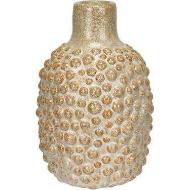 Imagem de VASO DECORATIVO ENFEITE CASA HOME&CO CERÂMICA 15x10x10cm BEGE