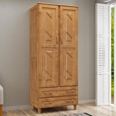 Imagem de Guarda Roupas Solteiro 2 Portas Madeira Maciça Freijó Cavazotto, Freij