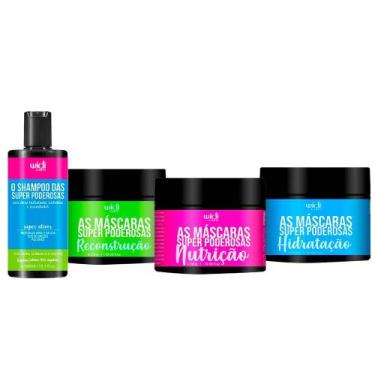 Imagem de Widi Care Kit As Mascaras Super Poderosas + Shampoo, Kit