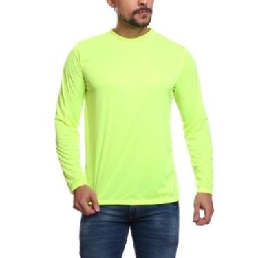 Imagem de Camiseta DF Masculina Manga Longa Proteção Solar UV +50 Segunda Pele-Masculino