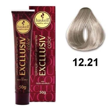 Imagem de Coloração Creme Haskell 12.21 Superclareador Pérola 50g
