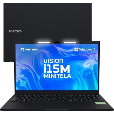 Imagem de Notebook Positivo Vision i15M i3-N300 8GB 256GB Windowns 11 - Preto