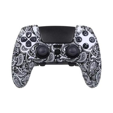 Imagem de Capa De Silicone Macia Para Controle PS5 DualSense Edge IVYUEEN Com Es