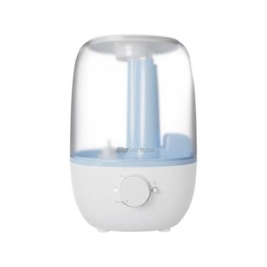 Imagem de Umidificador de Ar Pequeno 2,3L 3x1 com Luminária e Aromatizador de Am
