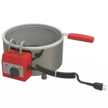 Imagem de Tacho Fritador Progás Style Elétrico 3 Litros Com Cesto 127v Pr-310e P