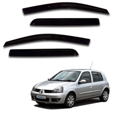 Imagem de Calha De Chuva Clio 09 10 11 12 13 14 15 2016 2017 4 Portas - PRESCALH