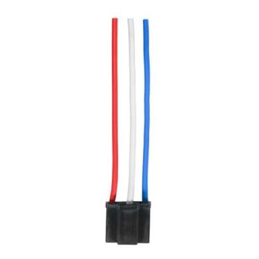 Imagem de Soquete Lampada Conector H4 Chicote Plug Automotivo Universal Com Fio 