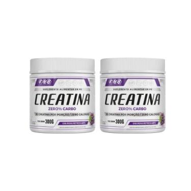 Imagem de Kit 2 Creatinas em Pó Zero Carbo 2x300g Sabor Uva Roxa FNB Sports Nutr