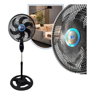 Imagem de Ventilador Turbo Ultra Potente 75w Silencioso 6 Pás Cor Da Estrutura P