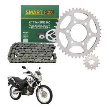 Imagem de Kit Relação Tração Transmissão Xtz 150 Crosser Com Retentor 2014 2015 