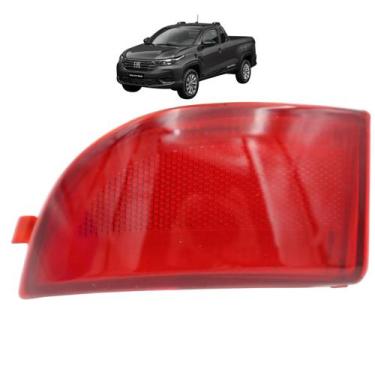 Imagem de Refletor Parachoque Traseiro Strada 2014 Até 2020 - DSC, Esquerdo