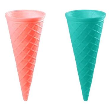 Imagem de Casquinhas Patati Patata 30 Azul E 30 Rosa Total 60 Unid.