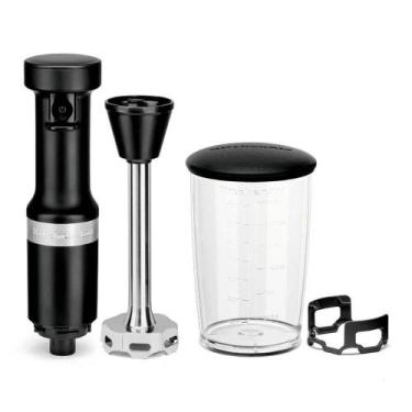 Imagem de Mixer De Mão Kitchenaid Com Velocidade Variável Black 110v, 110V
