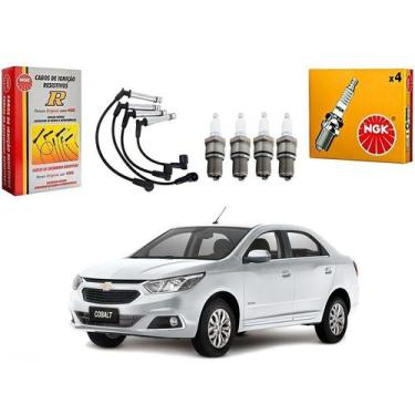 Imagem de Kit Vela Cabo Ngk Cobalt 1.4 2017 A 2019