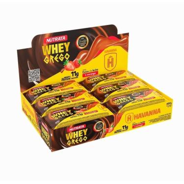 Imagem de Barra Whey Grego Bar Havanna Display c/ 12 barras de 40g cada – Nutrata-Unissex