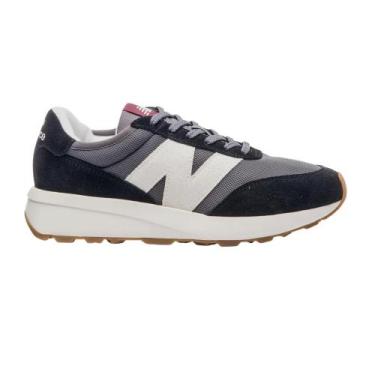 Imagem de Tenis new balance 327v1 unissex, Preto, Bege, 39