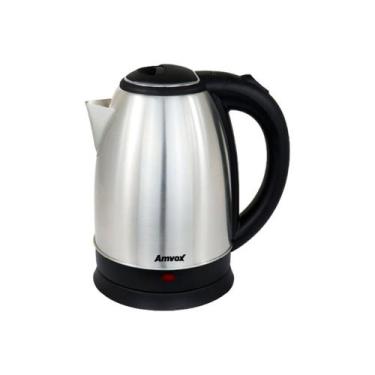 Imagem de Chaleira Elétrica Amvox Akl 0150 Inox 1,8l Ferve/Esqueta Rapidamente, 