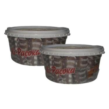 Imagem de Paçoca Chocolate Ki Kakau C/ 50unid - 2 Potes - Ki-Paçoca