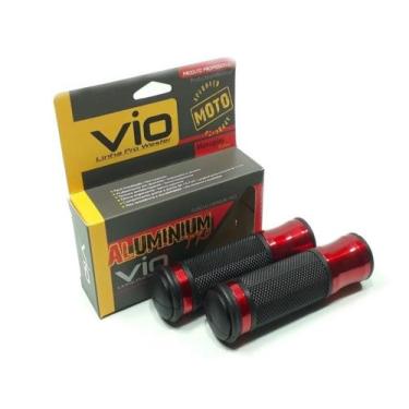 Imagem de Manopla Esportiva Vio Aluminium Pro C/ Anel Vermelho Wm1562 - Wester