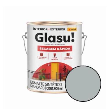 Imagem de Esmalte sintetico brilhante platina 0,9l glasurit - GLASU! ACABAMENTOS
