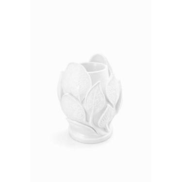 Imagem de Kit 2 Vasos Decorativo Folhas 3D Porta Planta Elegante para Sala, Banh
