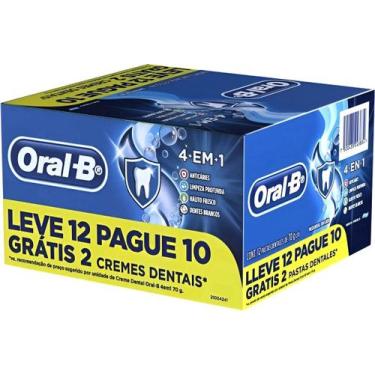 Imagem de Creme Dental Oral-B 12Un Leve 12 Pague 10 Pasta de dente 70g
