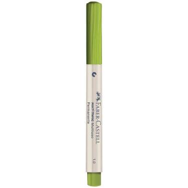 Imagem de Marcador Faber Castell multimark permanente verde claro