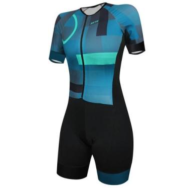 Imagem de Macaquinho Feminino Sportxtreme Comfort Tóquio, Azul, G