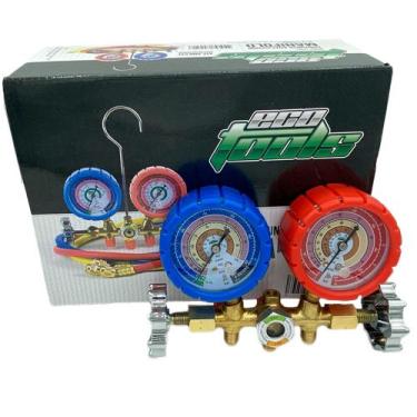 Imagem de Kit Manifold R410, R22, R404 , R32 Mangueiras 1,50m Ecotolls - Eco Too