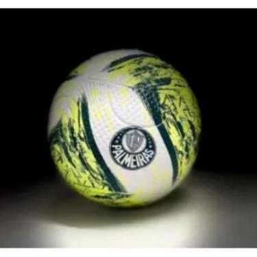 Imagem de Bola de futebol pvc pu numero 5 neon palmeiras - futebol e magia