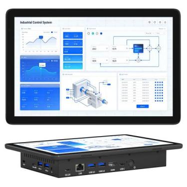 Imagem de Mini PC HEIGAOLAPC F10 10,1" Touchscreen N5095 8GB 128GB