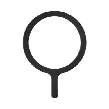 Imagem de Suporte Universal Para Celular Automotivo Com Anel Magnético De Metal 