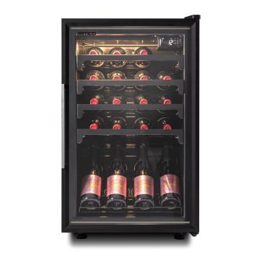 Imagem de Adega Vertical Ártico AD100 12 Garrafas Porta Direita Preto 110V