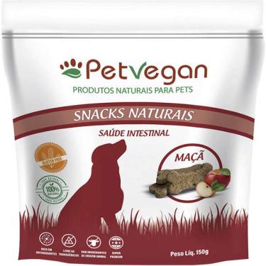 Imagem de Petisco PetVegan para Cães Sabor Maçã - 150g