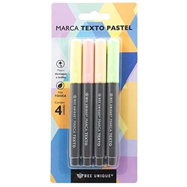 Imagem de Marca Texto Pastel 4 Cores