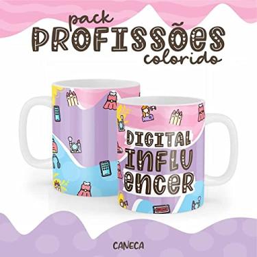 Imagem de Caneca Cerâmica Color Profissão Digital Influencer