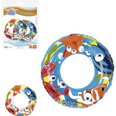 Imagem de Boia Inflável Redonda 50Cm Com Estampa Wellmix